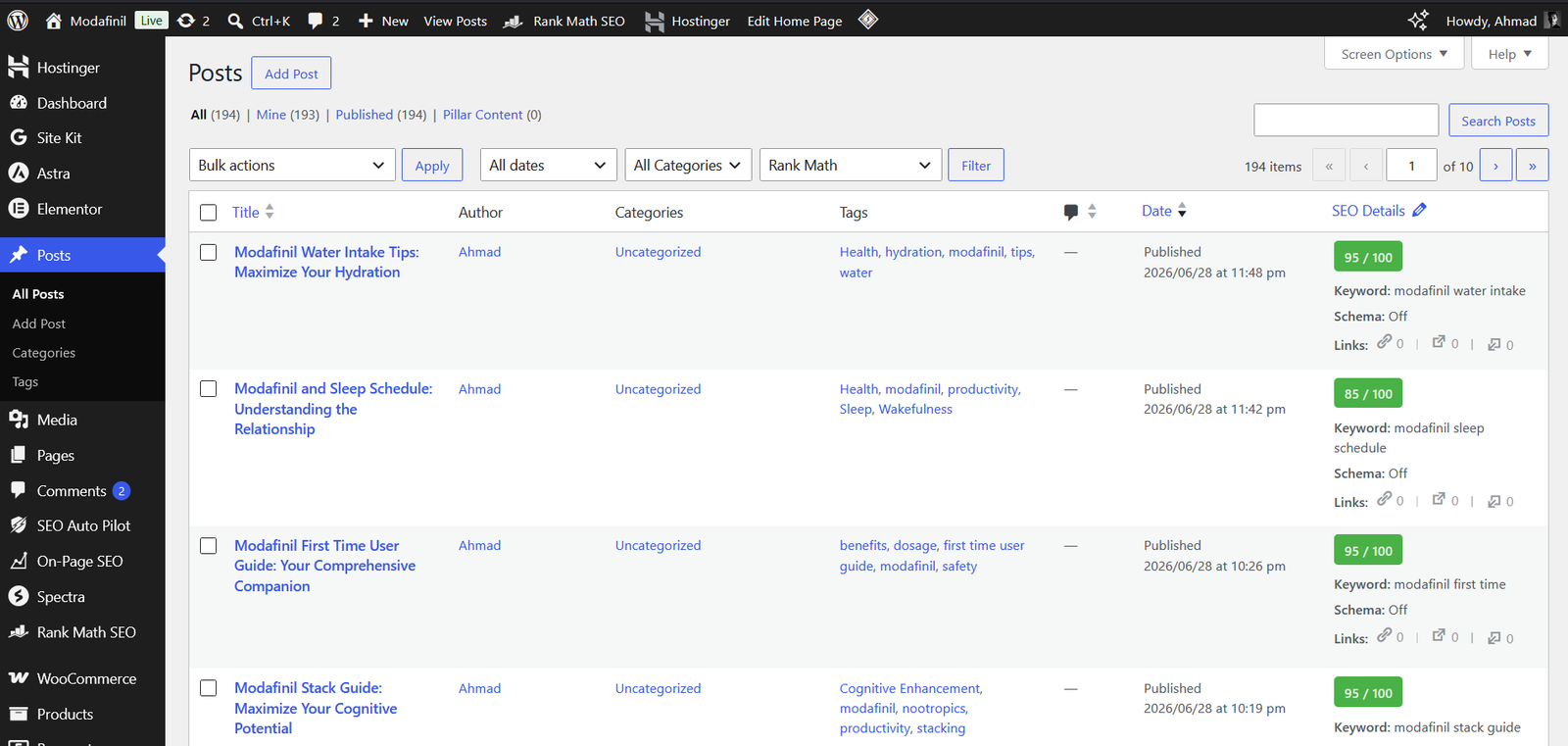 SEO Project 6