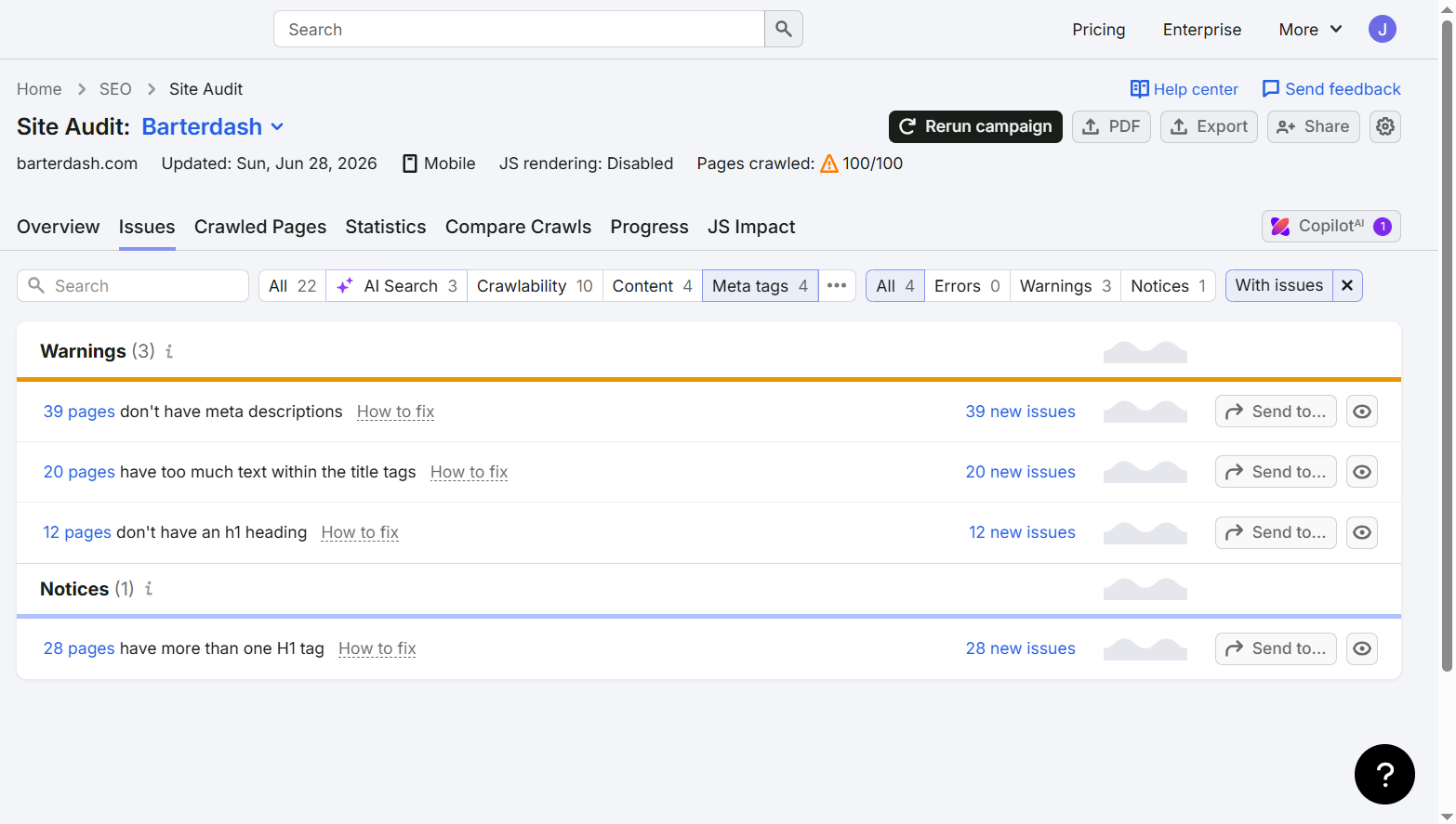 SEO Project 9